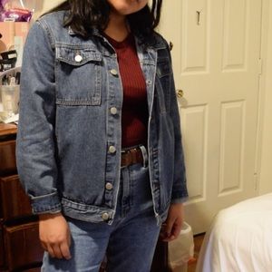 Jodie Oversize Denim Boyfriend Jacket